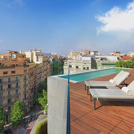 Hotel The One Barcelona Gl Esterno foto Rooftop pool