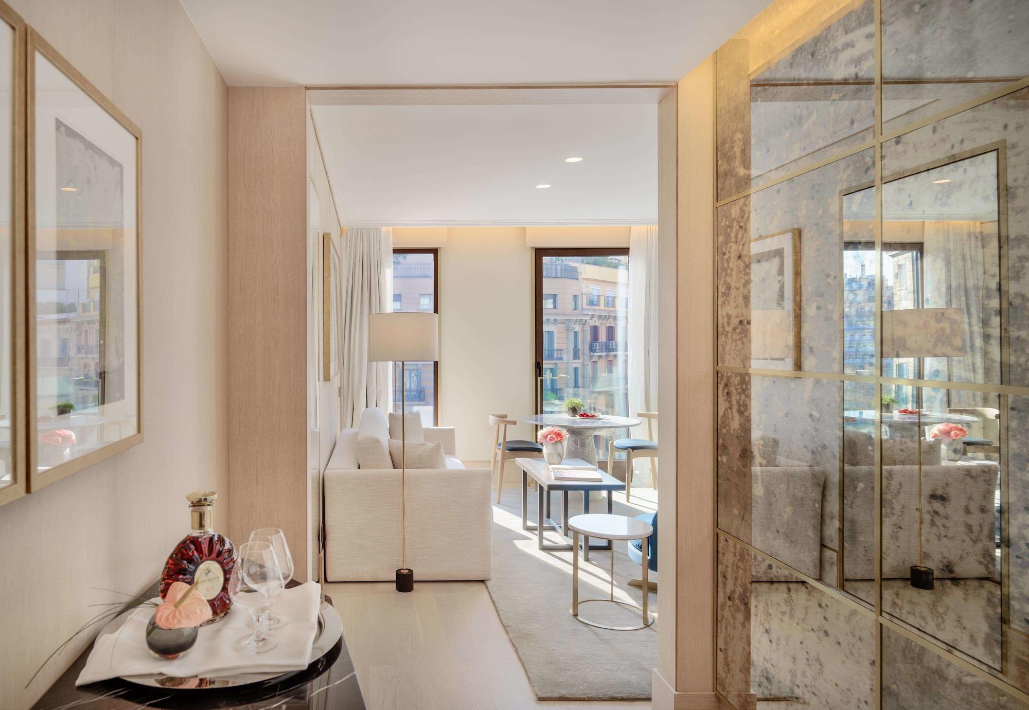 Hotel The One Barcelona Gl Esterno foto The interior of the apartment