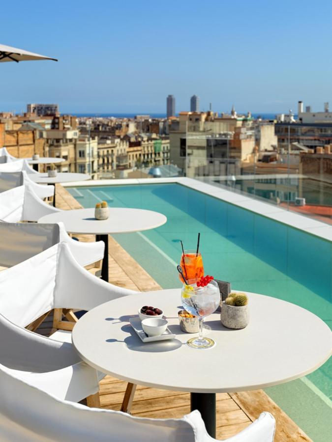 Hotel The One Barcelona Gl Esterno foto Skyline Bar