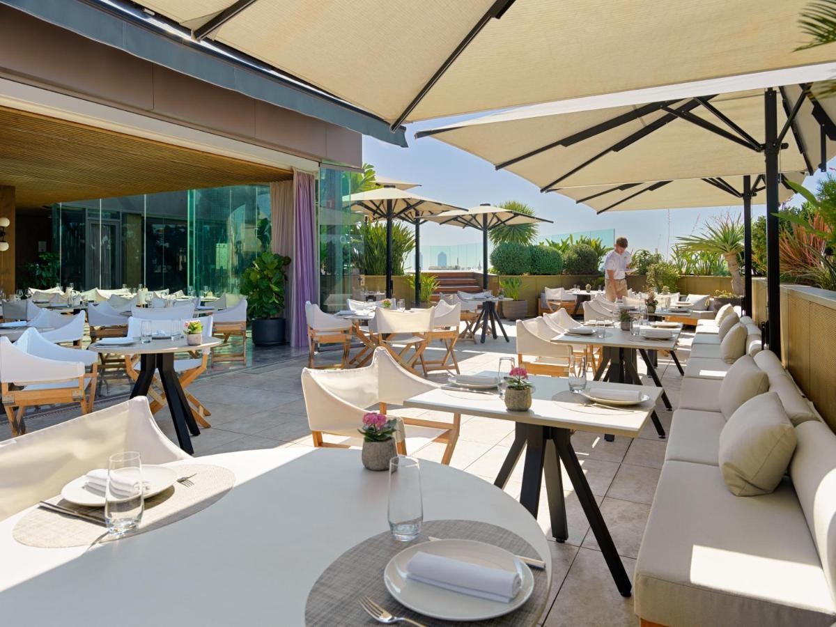 Hotel The One Barcelona Gl Esterno foto The Terrace